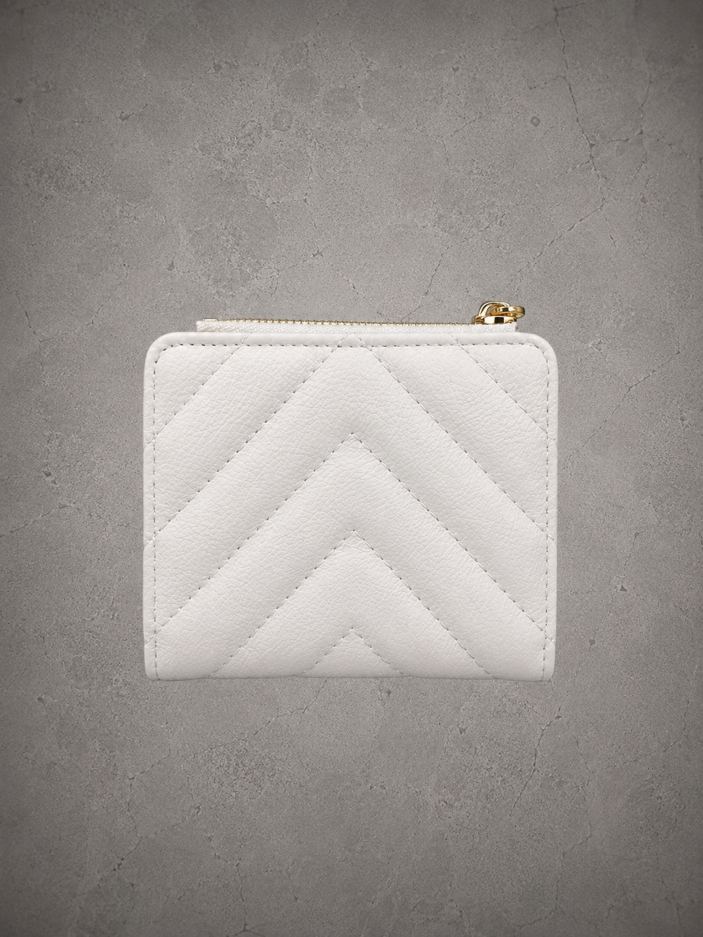 Gray Closet The Aurelia Wallet —Ivory
