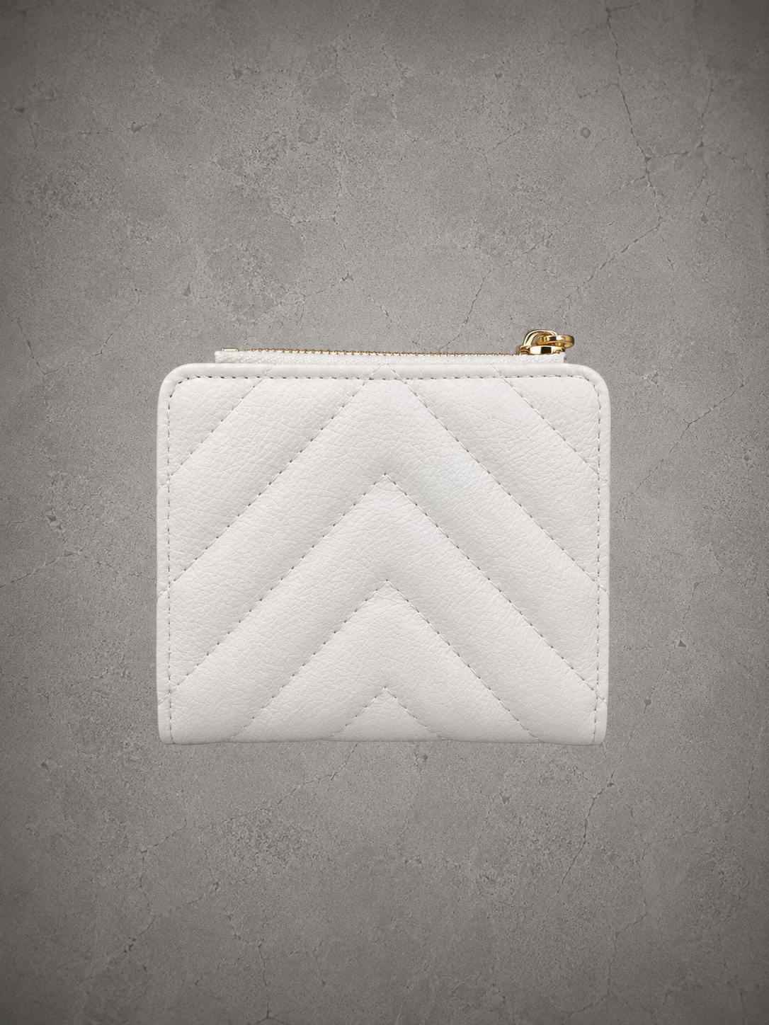 Gray Closet The Aurelia Wallet —Ivory