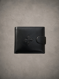 Gray Closet Cross Wallet -Black