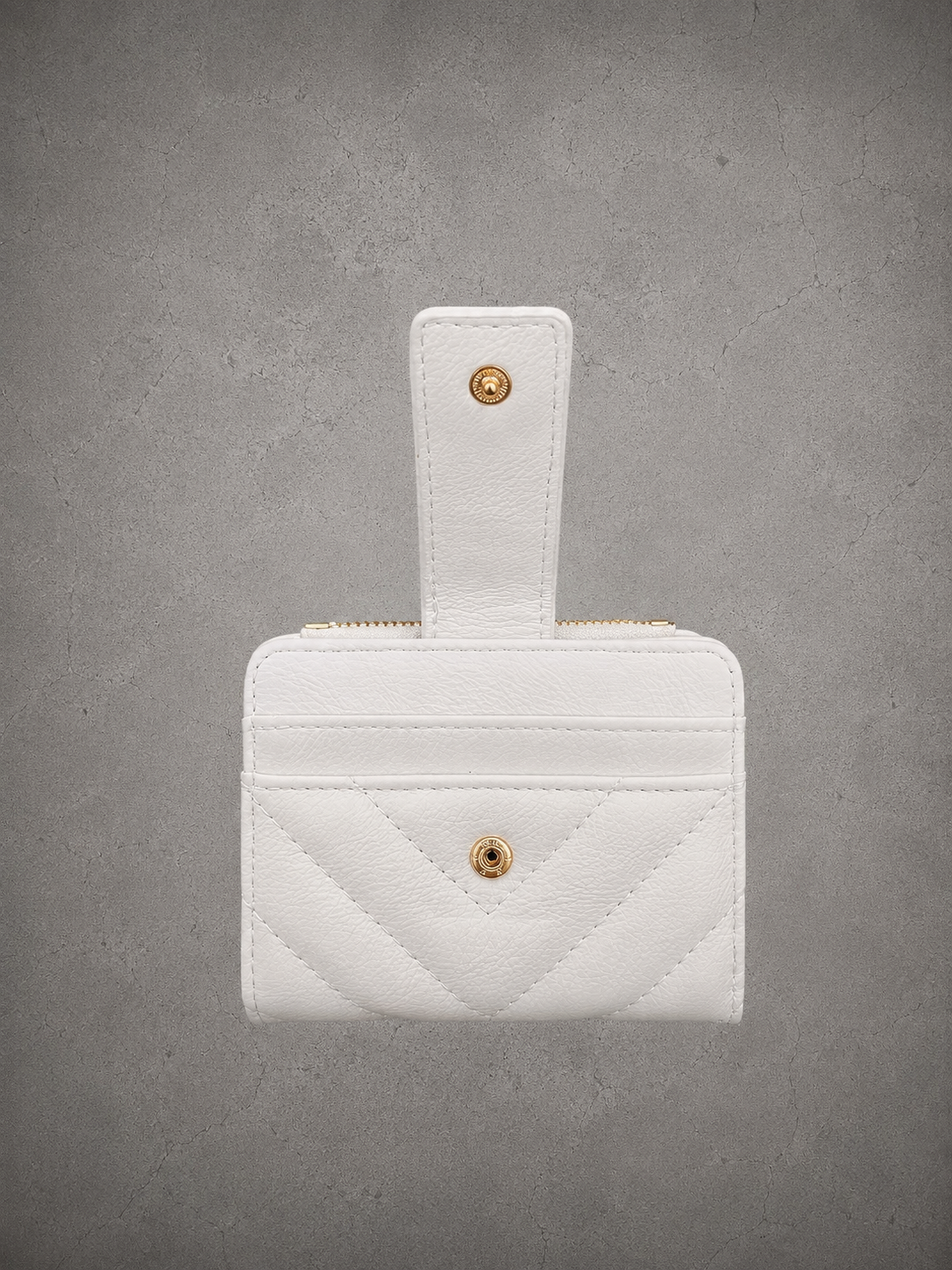 Gray Closet The Aurelia Wallet —Ivory