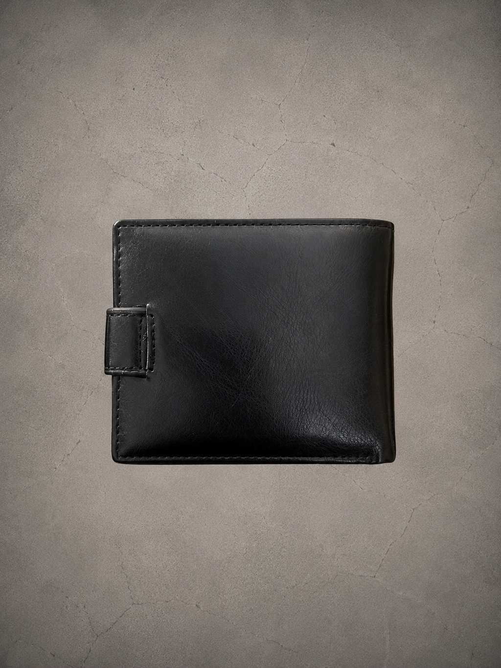 Gray Closet Cross Wallet -Black