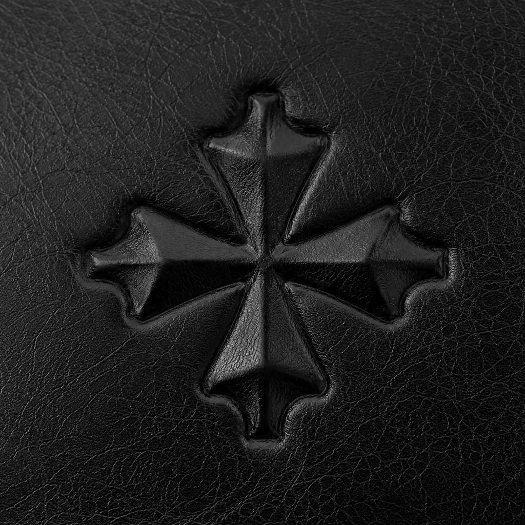 Gray Closet Cross Wallet -Black