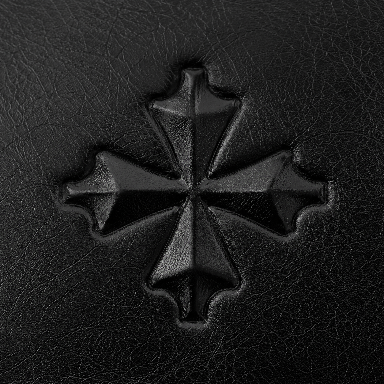 Gray Closet Cross Wallet -Black