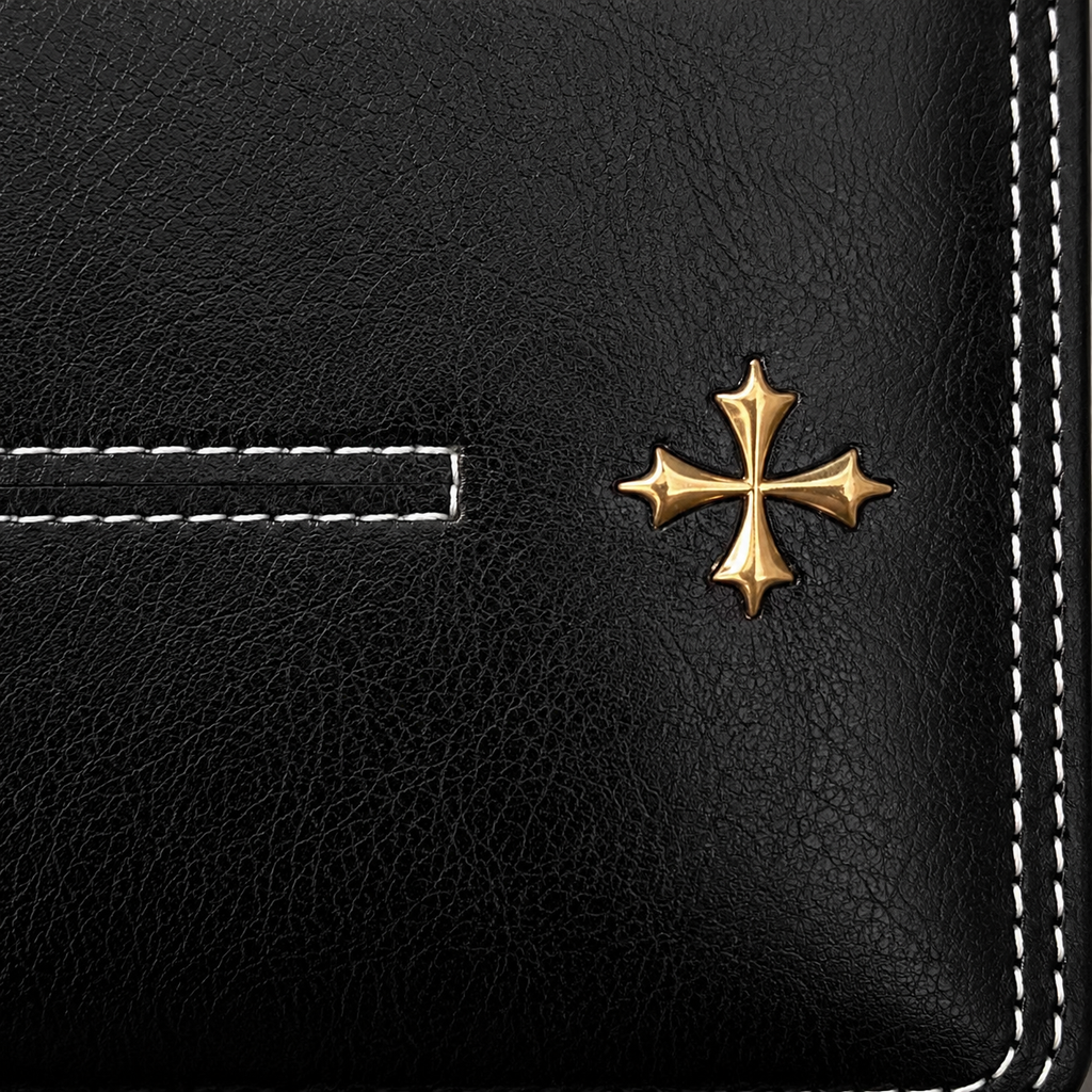Gray Closet Essential Wallet – Black