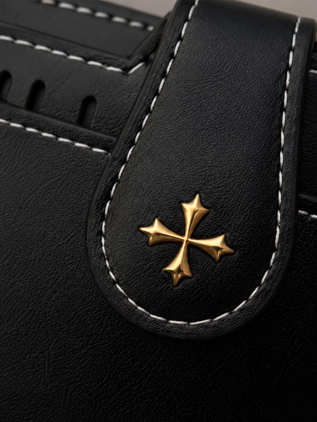 Gray Closet Signature Wallet – Black