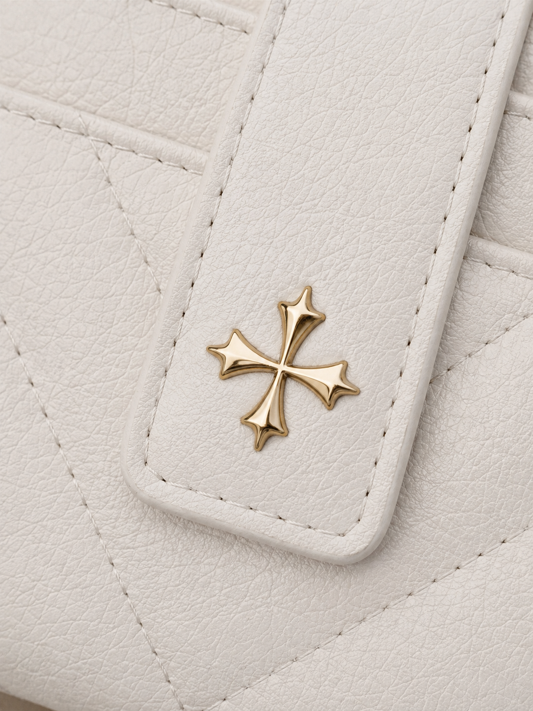 Gray Closet The Aurelia Wallet —Ivory